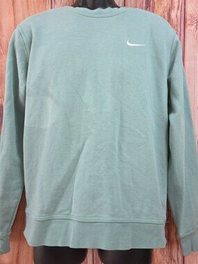 Nike Womens Crewneck Sweatshirt Large Mint Green